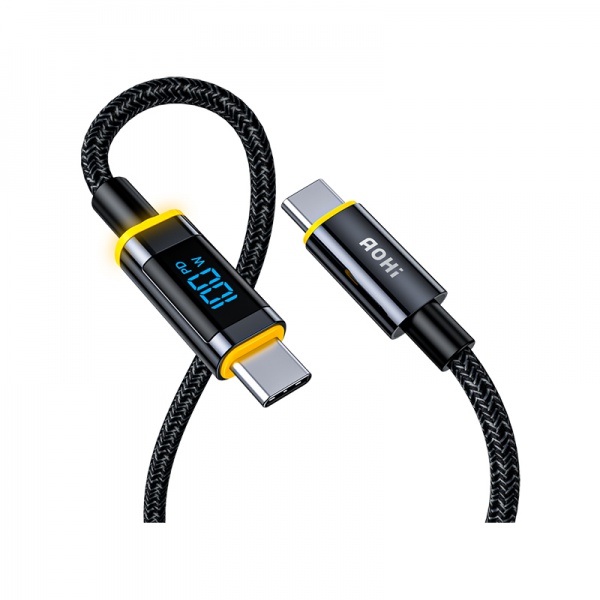 USB-C TO USB-C</br>数显数据线
